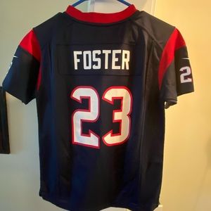 Boys NFL Nike Jersey, Houston Texans, No 23 Arian Foster, Blue, side Medium
